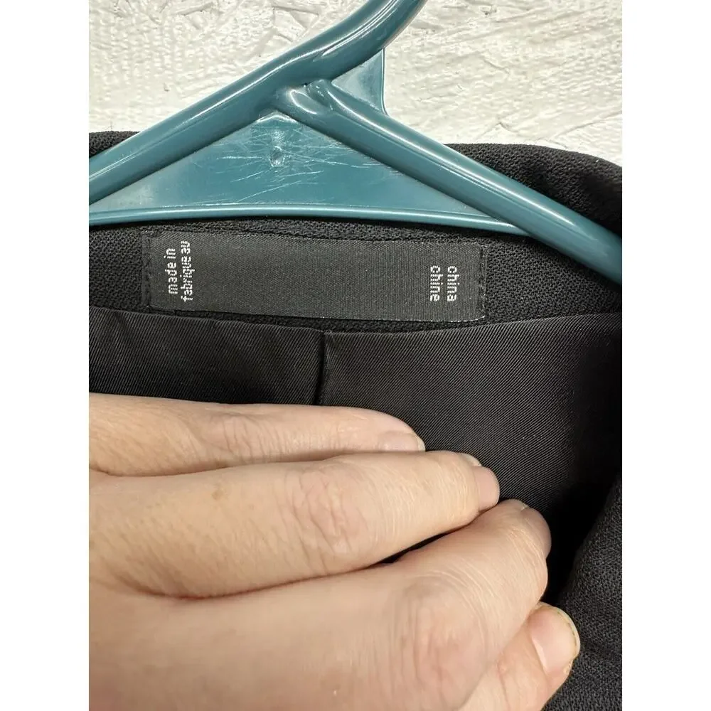 Emanuel Ungaro Mens Black 3 Button Suit Jacket Wool Size‎ 37 R - Picture 2 of 10